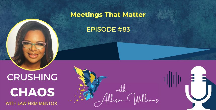 Meetings That Matter